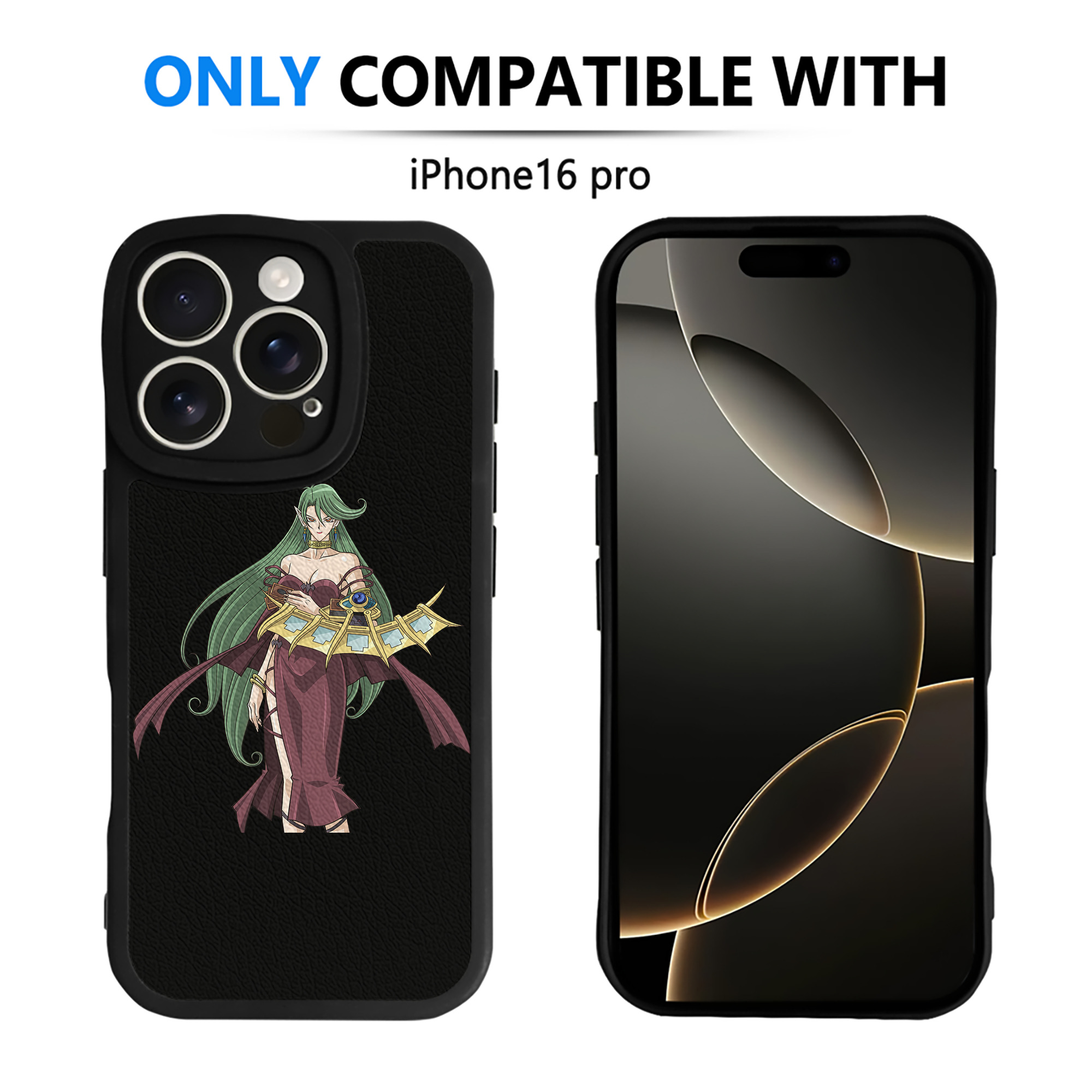 遊☆戯☆王 Yu-Gi-Oh! 【iPhone 16シリーズ対応】シリコンスマホケース（レザー調） 材質：シリコン
